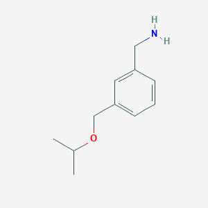 {3-[(Propan-2-yloxy)methyl]phenyl}methanamine