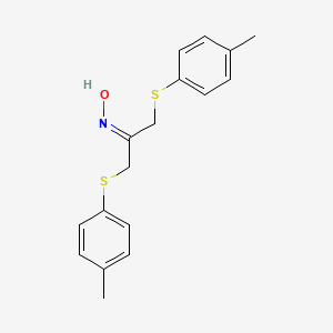 1,3-Bis[(4-methylphenyl)sulfanyl]acetone oxime