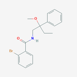2-bromo-N-(2-methoxy-2-phenylbutyl)benzamide