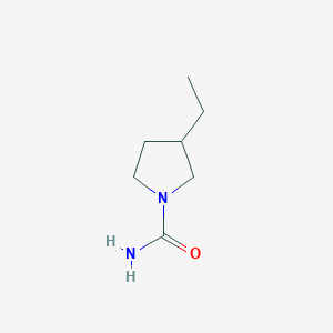3-Ethylpyrrolidine-1-carboxamide