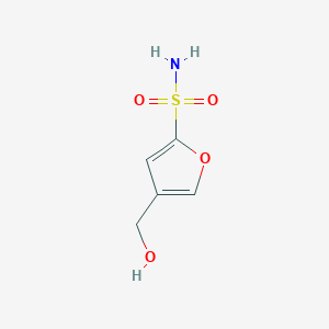 4-(Hydroxymethyl)furan-2-sulfonamide
