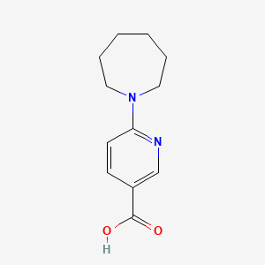 6-(Azepan-1-yl)pyridine-3-carboxylic acid
