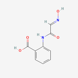 (E)-2-(2-(hydroxyimino)acetamido)benzoic acid