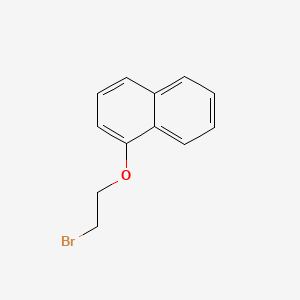 molecular formula C12H11BrO B2385813 1-(2-Bromoethoxy)naphthalene CAS No. 13247-79-5