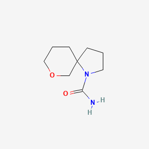 9-Oxa-1-azaspiro[4.5]decane-1-carboxamide