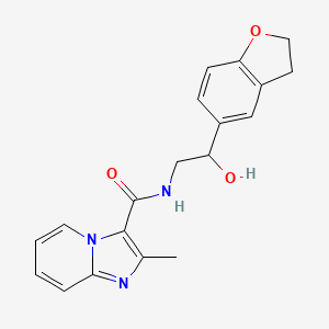 N-(2-(2,3-dihydrobenzofuran-5-yl)-2-hydroxyethyl)-2-methylimidazo[1,2-a]pyridine-3-carboxamide