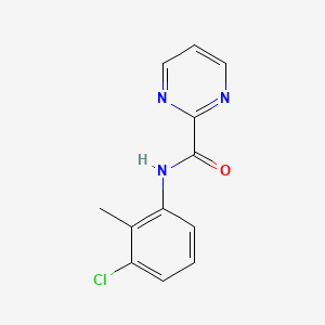 N-(3-chloro-2-methylphenyl)pyrimidine-2-carboxamide