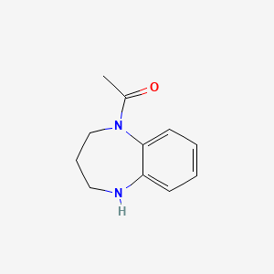 1-(2,3,4,5-tetrahydro-1H-1,5-benzodiazepin-1-yl)ethan-1-one