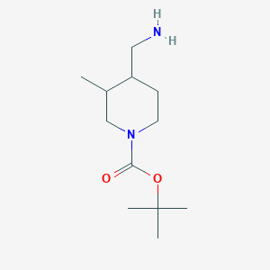 tert-Butyl 4-(aminomethyl)-3-methylpiperidine-1-carboxylate