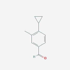 4-Cyclopropyl-3-methylbenzaldehyde