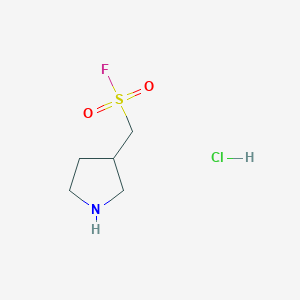 (Pyrrolidin-3-yl)methanesulfonyl fluoride hydrochloride