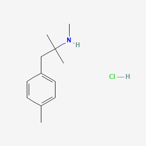 Methyl[2-methyl-1-(4-methylphenyl)propan-2-yl]amine hydrochloride