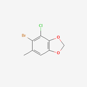 5-Bromo-4-chloro-6-methyl-1,3-benzodioxole