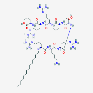 N-myristoyl-RKRTLRRL