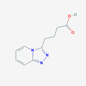 molecular formula C10H11N3O2 B2386475 4-([1,2,4]Triazolo[4,3-a]pyridin-3-yl)butanoic acid CAS No. 951933-00-9