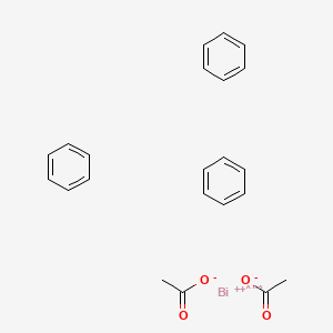 molecular formula C22H27BiO4 B2386477 Triphenylbismuth Diacetate CAS No. 7239-60-3
