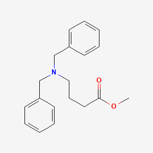 molecular formula C19H23NO2 B2386479 Methyl 4-(dibenzylamino)butanoate CAS No. 94914-32-6