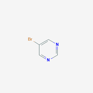 molecular formula C4H3BrN2 B023866 5-溴嘧啶 CAS No. 4595-59-9