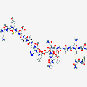 molecular formula C124H188N30O38S2 B238663 Ach-AS-receptor CAS No. 134152-16-2