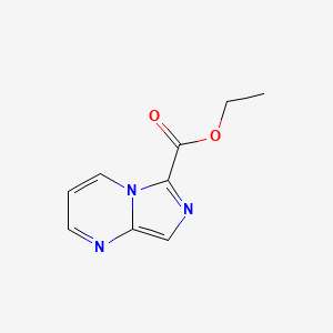 molecular formula C9H9N3O2 B2386796 Ethyl imidazo[1,5-a]pyrimidine-6-carboxylate CAS No. 1823887-69-9