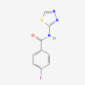 4-fluoro-N-(1,3,4-thiadiazol-2-yl)benzamide