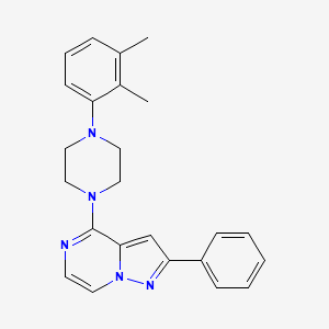 4-(4-(2,3-Dimethylphenyl)piperazin-1-yl)-2-phenylpyrazolo[1,5-a]pyrazine