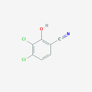 molecular formula C7H3Cl2NO B2387004 3,4-Dichloro-2-hydroxybenzonitrile CAS No. 115661-18-2