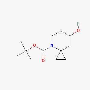 molecular formula C12H21NO3 B2387028 Tert-butyl 7-hydroxy-4-azaspiro[2.5]octane-4-carboxylate CAS No. 2306269-68-9
