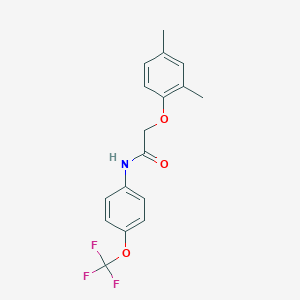 2-(2,4-Dimethylphenoxy)-n-[4-(trifluoromethoxy)phenyl]acetamide