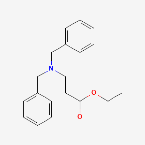 molecular formula C19H23NO2 B2387043 Ethyl 3-(dibenzylamino)propanoate CAS No. 108898-31-3