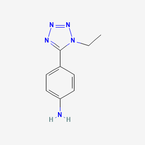 4-(1-ethyl-1H-1,2,3,4-tetrazol-5-yl)aniline