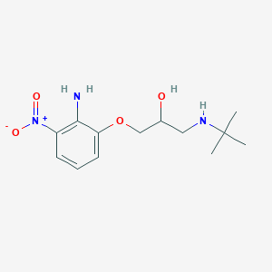 1-(2-Amino-3-nitrophenoxy)-3-(tert-butylamino)propan-2-ol
