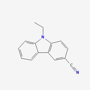 molecular formula C15H12N2 B2387415 9-ethyl-9H-carbazole-3-carbonitrile CAS No. 57103-00-1