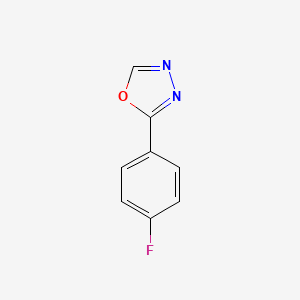 2-(4-Fluorophenyl)-1,3,4-oxadiazole