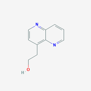 molecular formula C10H10N2O B2387491 2-(1,5-Naphthyridin-4-yl)ethanol CAS No. 1822663-61-5