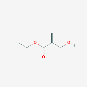 molecular formula C6H10O3 B023875 Ethyl 2-(hydroxymethyl)acrylate CAS No. 10029-04-6