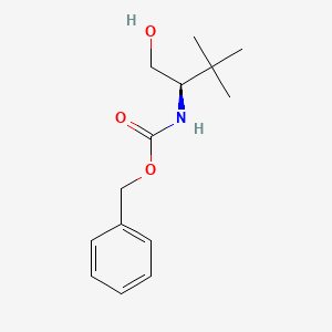 molecular formula C14H21NO3 B2387525 n-Carbobenzoxy-d-tert-leucinol CAS No. 186692-52-4
