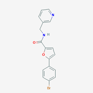 5-(4-bromophenyl)-N-(pyridin-3-ylmethyl)furan-2-carboxamide