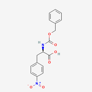 molecular formula C17H16N2O6 B2387600 Z-D-Phe(4-NO2)-OH CAS No. 117402-88-7