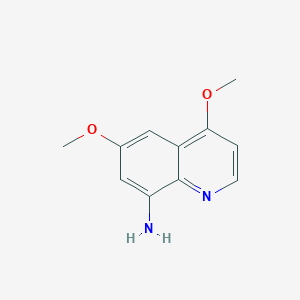 8-Quinolinamine, 4,6-dimethoxy-