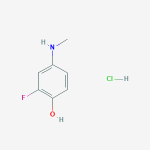 2-Fluoro-4-(methylamino)phenol hydrochloride