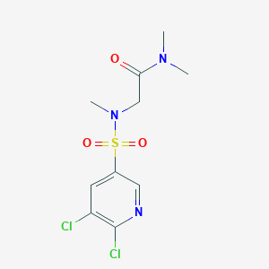 N,N-dimethyl-2-(N-methyl5,6-dichloropyridine-3-sulfonamido)acetamide
