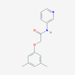 molecular formula C15H16N2O2 B238792 2-(3,5-dimethylphenoxy)-N-(3-pyridinyl)acetamide 