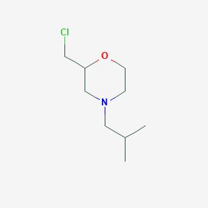 2-(Chloromethyl)-4-(2-methylpropyl)morpholine