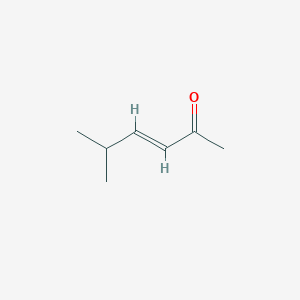 molecular formula C7H12O B238795 5-Methyl-3-hexen-2-one CAS No. 1821-29-0