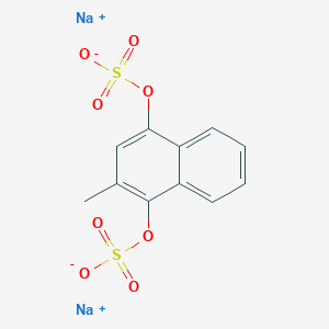 molecular formula C11H8Na2O8S2 B238798 Menadiol sodium sulfate CAS No. 1612-30-2