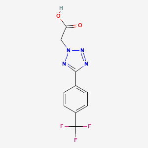 5-[4-(Trifluoromethyl)phenyl]-2H-tetrazole-2-acetic acid