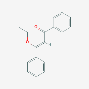 molecular formula C17H16O2 B238806 beta-Ethoxychalcone CAS No. 1907-69-3