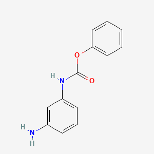 molecular formula C13H12N2O2 B2388088 phenyl N-(3-aminophenyl)carbamate CAS No. 68621-59-0