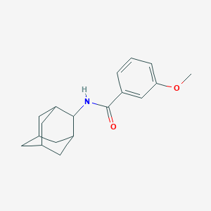 molecular formula C18H23NO2 B238809 N-(2-adamantyl)-3-methoxybenzamide 